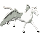 moving graphic of Pegasus