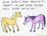High Heel Shoes cartoon