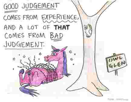 U B D Judge cartoon