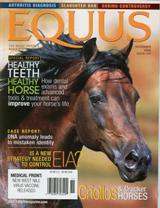 Equus Magazine Cover button
