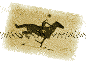 moving graphic of Running horse