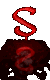 A melting letter S.